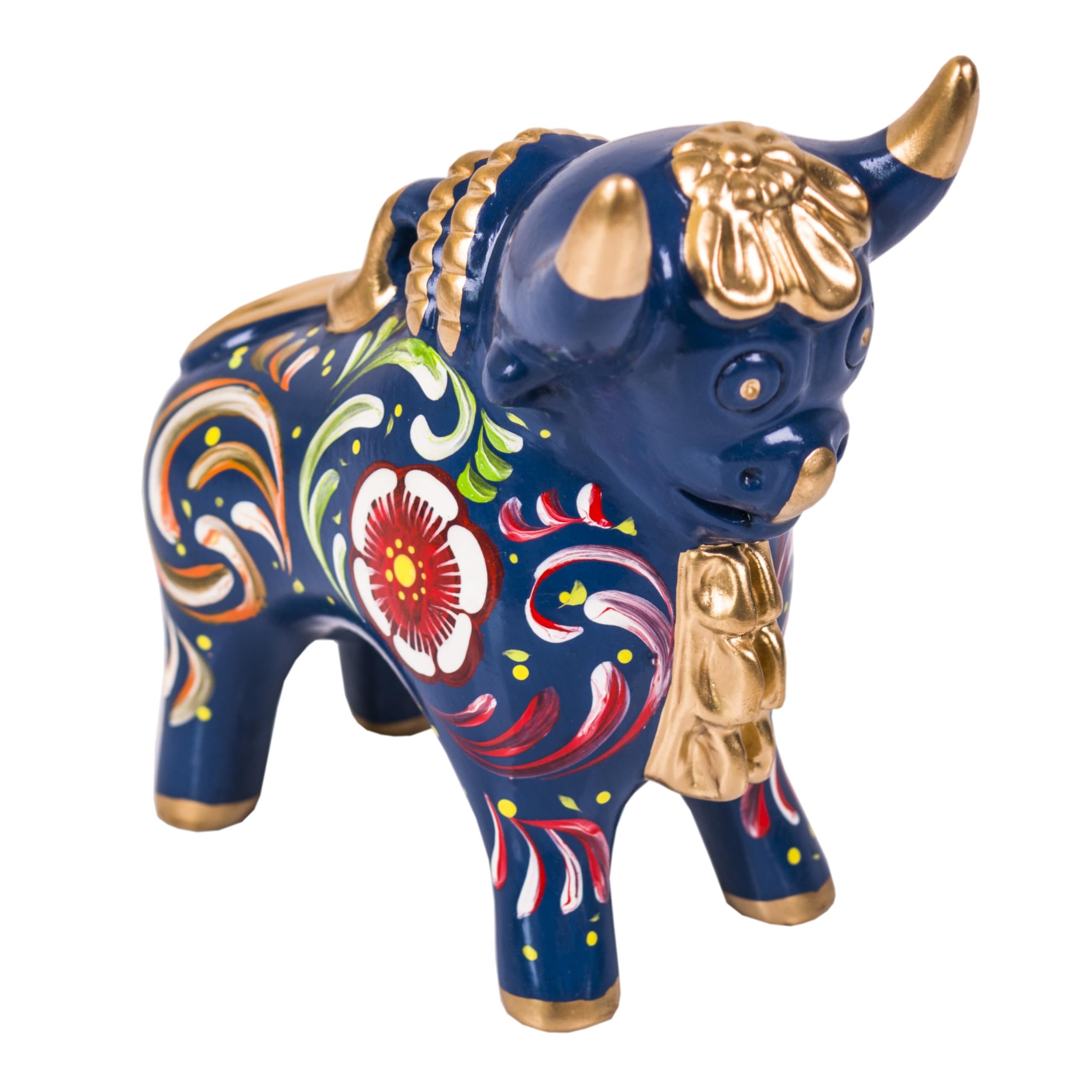 Amazon.com: DecorContreras Torito de Pucara Ceramic Bull Figurine